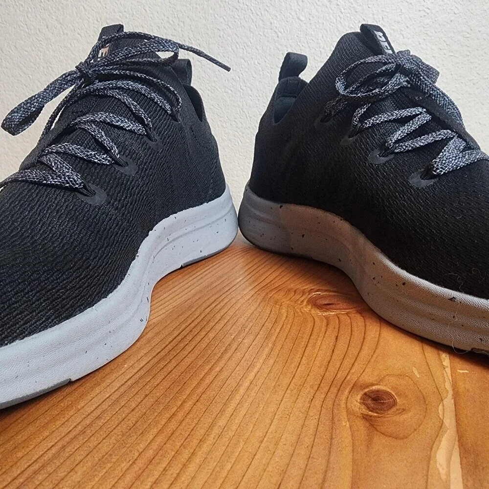 REI Co-op Knit Shoes Mens Size 12 Black TrailBed Walking Sneakers 002849